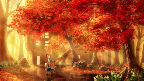 fall background anime|More.